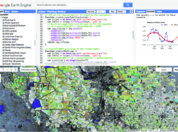 การใช้ประโยชน์จากGoogle Earth Engine
ด้านสิ่งแวดล้อมและผังเมือง